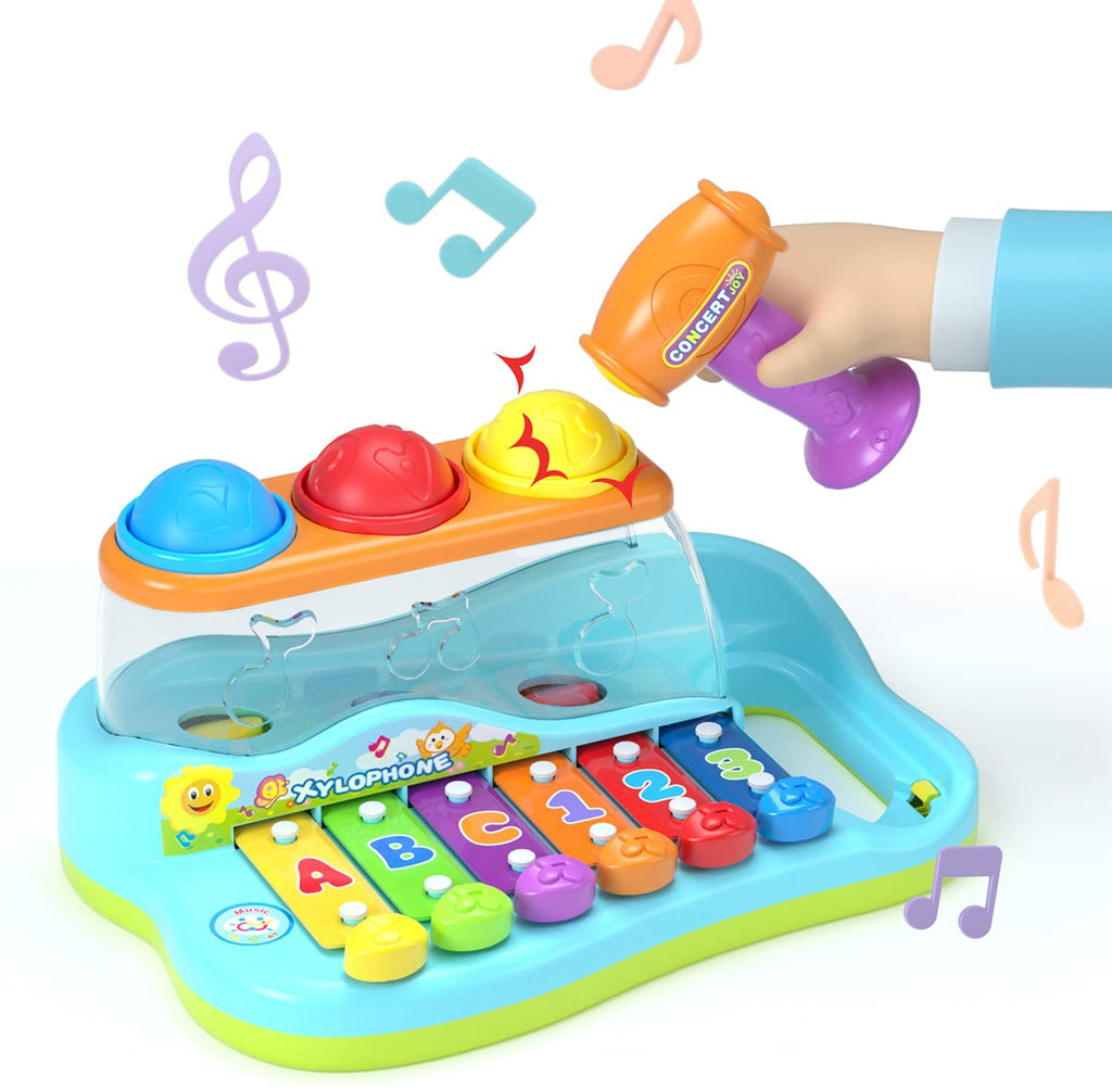 HOLA Xylophone | Ball Popping Hammering Toy - Snug N' Play