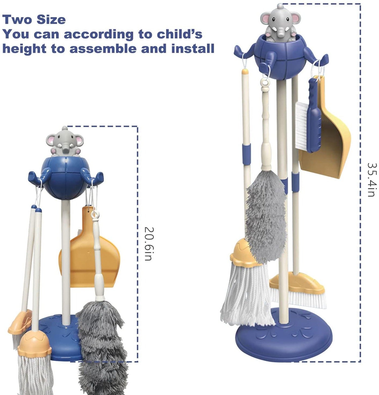 Play mop sales and broom set