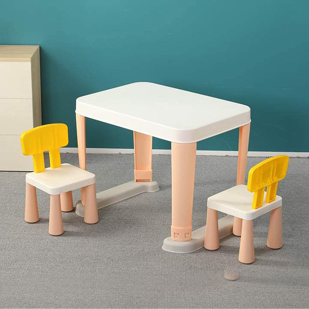 Kids Plastic Table and Chairs Set (2 Chairs Included) - Snug N' Play