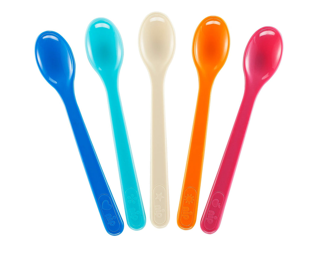 Nip Feeding Spoon Short - 5 Pack | Made in Germany