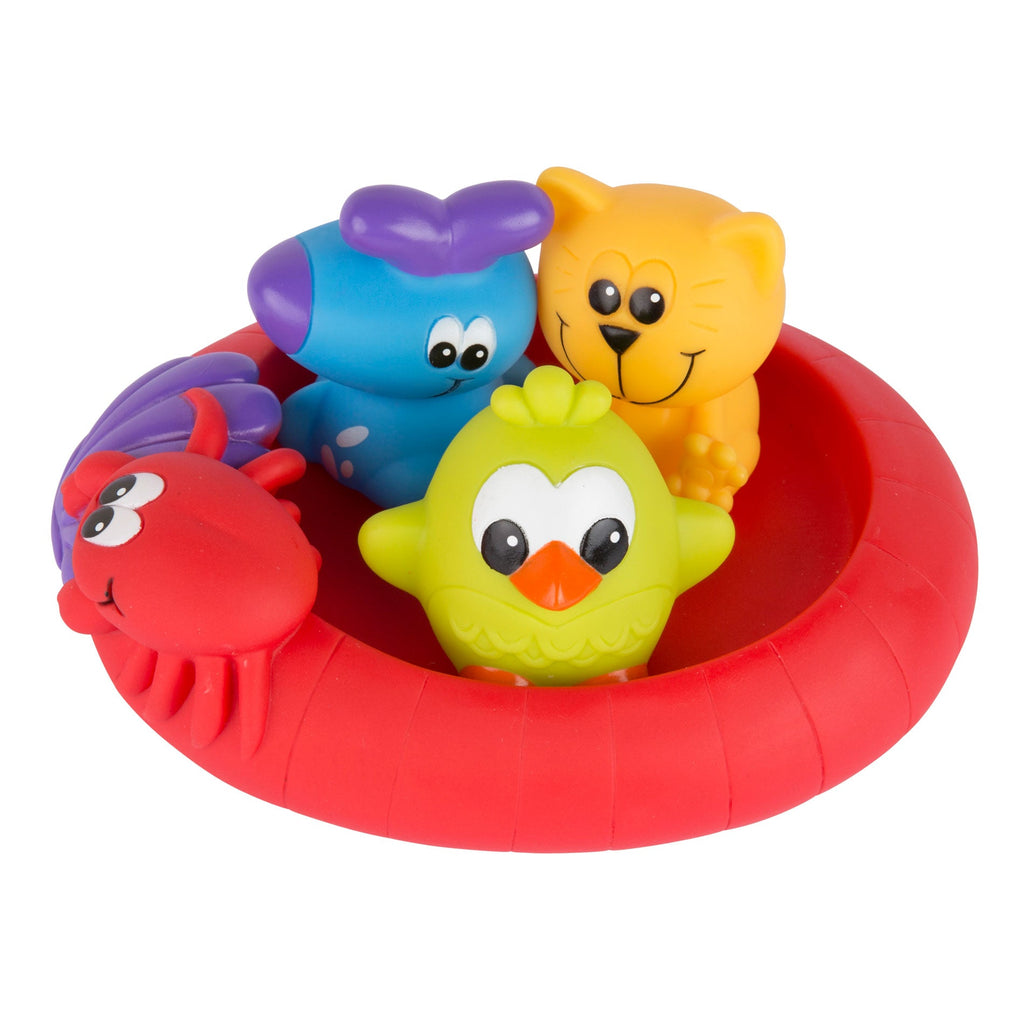 Playgro Splash And Float Friends – Fully Sealed - Snug N' Play