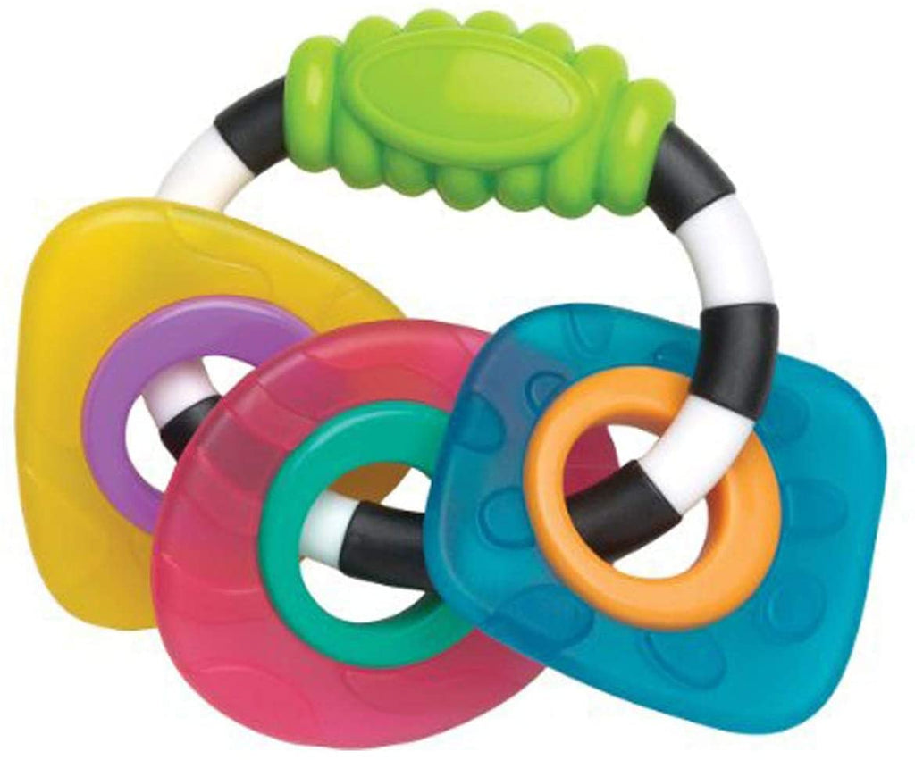 Playgro - Textured Teething Shapes - Multi color - Snug N' Play