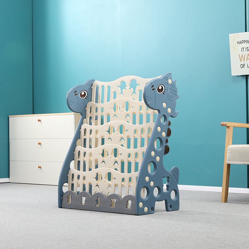 Pony Book Rack | Book Shelf for Kids | 5 Levels - Snug N' Play