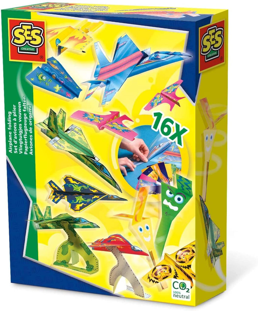 SES Creative Paper Folding Set Aeroplanes