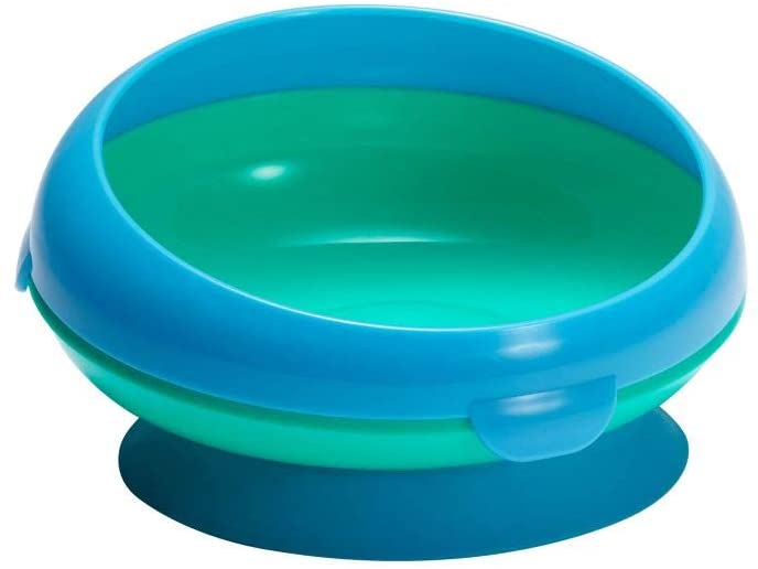 The First Years | Inside Scoop Suction Bowl | Blue - Snug N' Play