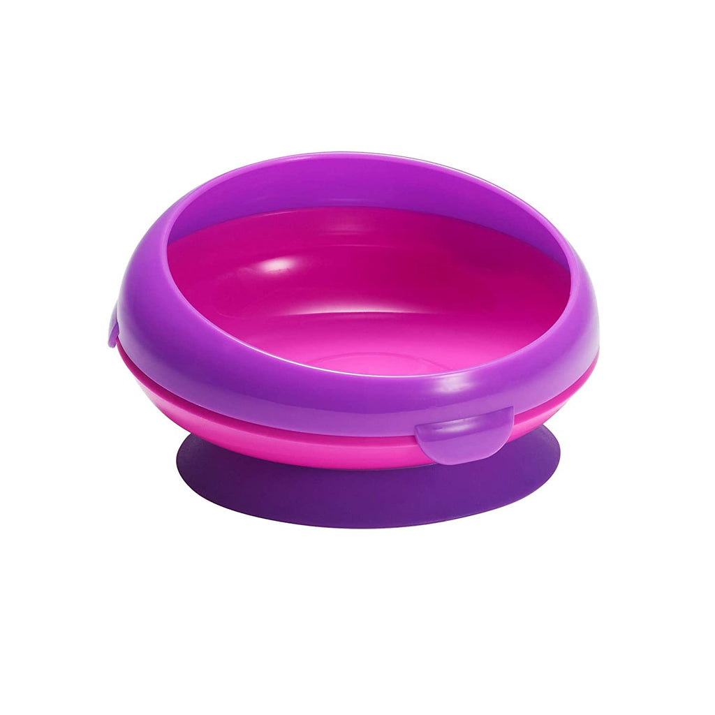 The First Years | Inside Scoop Suction Bowl | Pink - Snug N' Play